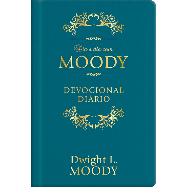 Dia A Dia Com D. L. Moody - Luxo 366 Dias Com Moody - Luxo Couro