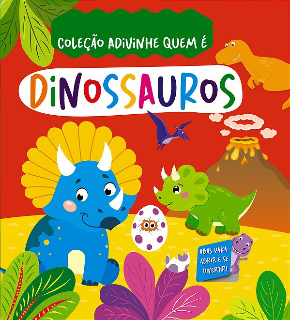 Coleção Adivinhe Quem É? - Dinossauros..-