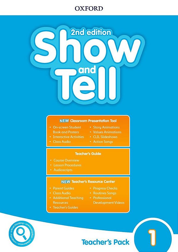 Show And Tell 1 - Teacher's Pack - Second Edition..-