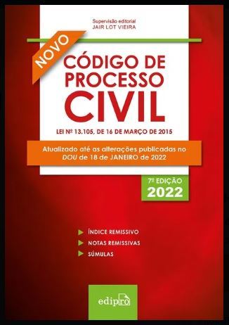 Código De Processo Civil 2022 – Míni