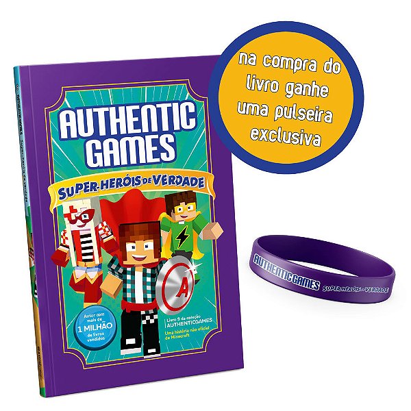 Authenticgames: Super-Heróis De Verdade Vol 9 + Brinde Coleção Authenticgames