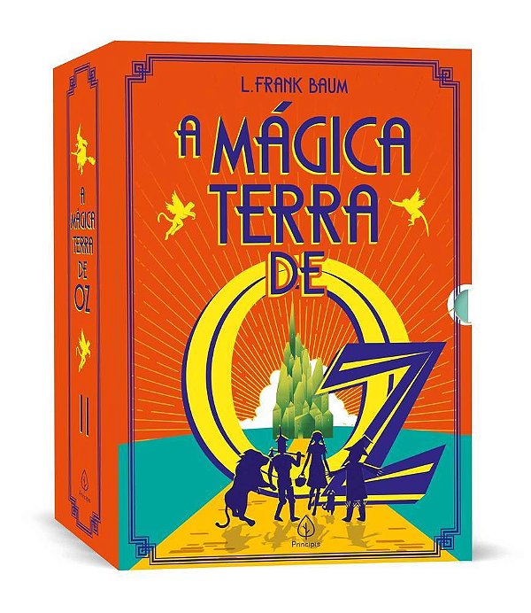 Box - A Mágica Terra De Oz - Vol. II - Com Sete Livros..-