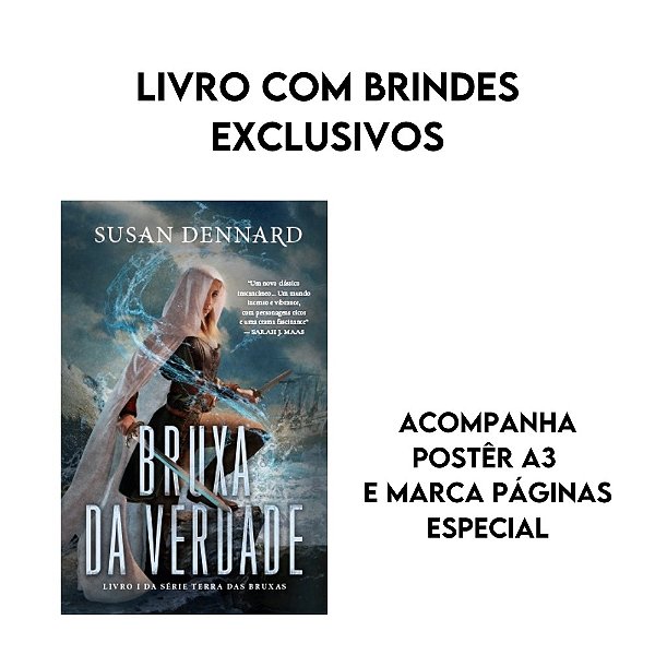 Bruxa Da Verdade Livro 1 Da Série Terra Das Bruxas