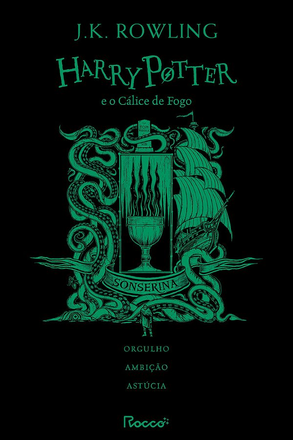 Harry Potter E O Cálice De Fogo Hp Casas De Hogwarts: Sonserina