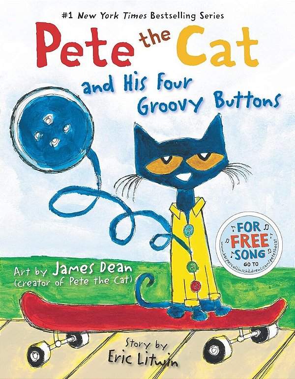 Pete The Cat And His Four Groovy Buttons-..
