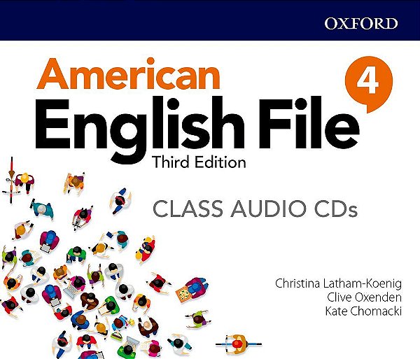 American English File 4 - Class Audio CD (Pack Of 5) - Third Edition..-