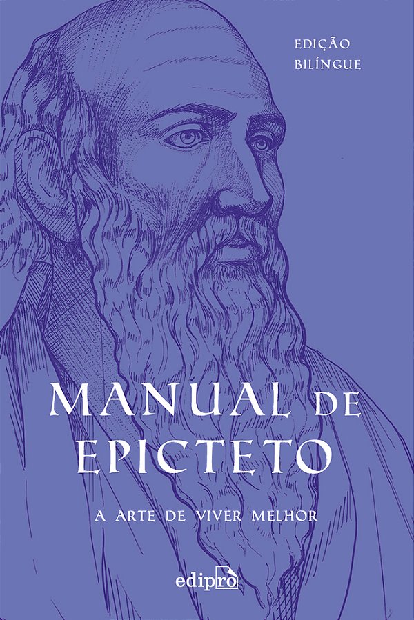Grandes Mestres Do Estoicismo - Manual De Epicteto Edição Bilíngue Com Postal + Marcador