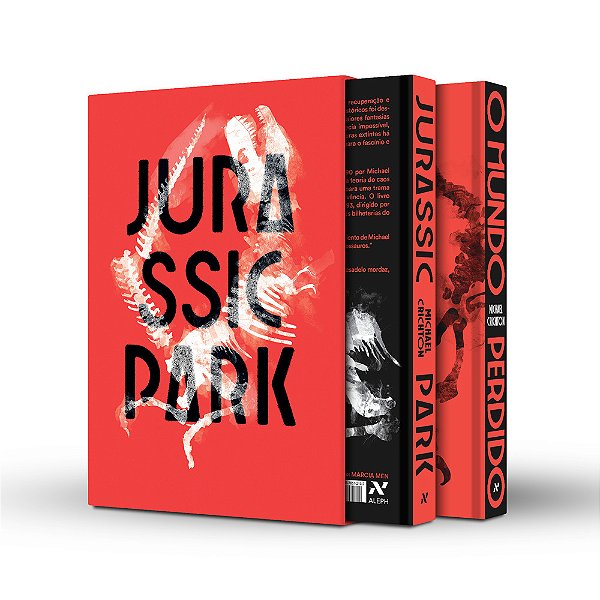 Box Jurassic Park - Edição Capa Dura..-