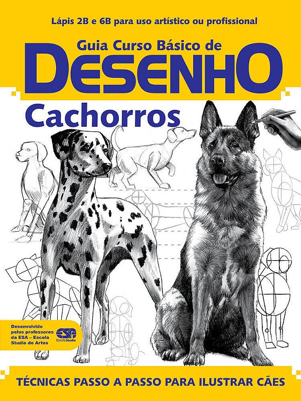 Guia Curso Básico De Desenho - Cachorros
