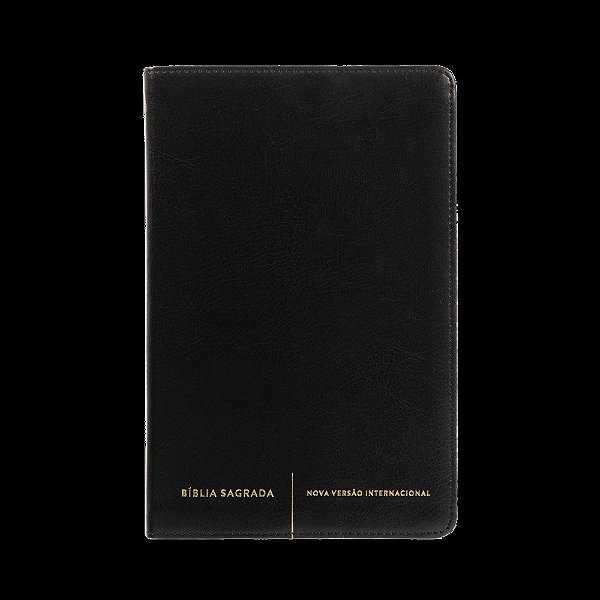 Bíblia Sagrada Slim Nvi, Luxo, Capa Preta