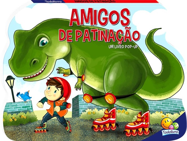 Amigos De Patinação - Livro Pop-Up. - Coleção Dino