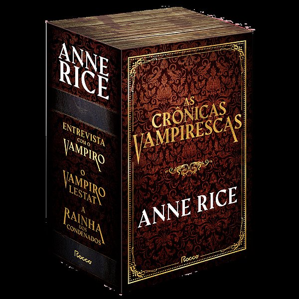 Box Especial Crônicas Vampirescas – Anne Rice (3 Livros Capa Dura)