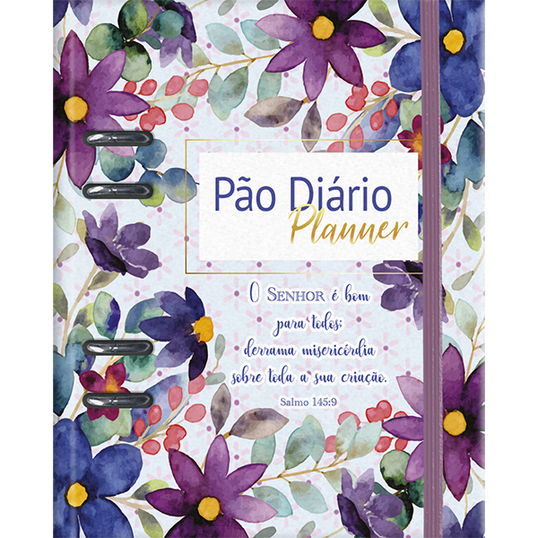 Planner - O Senhor É Bom Planner Com Devocional E 8 Áreas De Planejamento