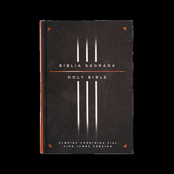 Bíblia Bilíngue, Português/Inglês, Acf/Kjv, Capa Dura, Leitura Perfeita