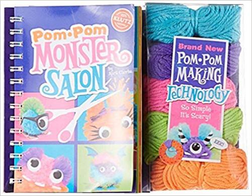 Pom-Pom Monster Salon - Create, Cut & Style Your Own Monsters-..