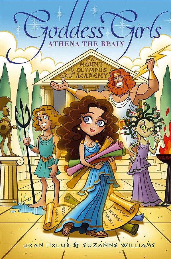 Goddess Girls Books - Box 1-4-..