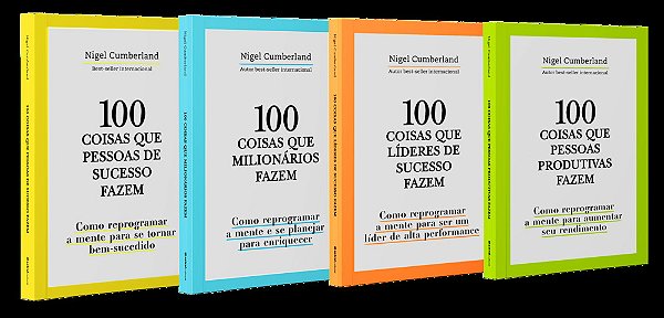 Coleção 100 Coisas Para O Sucesso