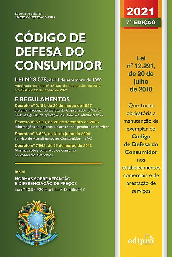 Código De Defesa Do Consumidor 2021