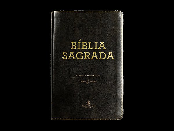 Bíblia Acf, Couro Soft, Preto, Leitura Perfeita..-