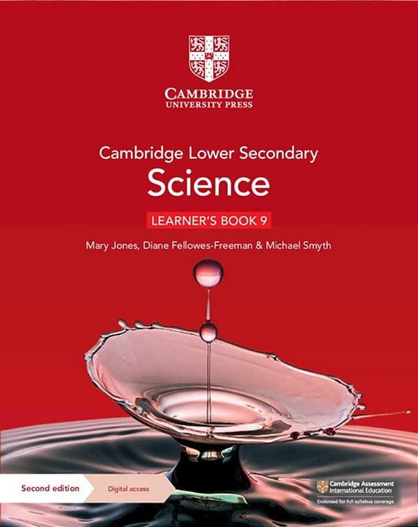 Cambridge Lower Secondary Science Learners Book 9 With Digital Access 1 Year 2ED..-