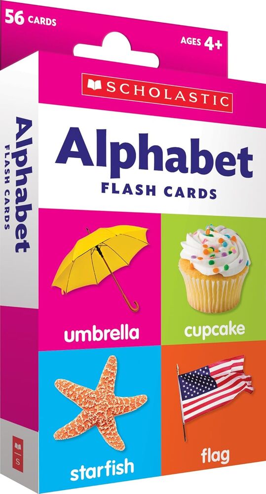 Alphabet - Scholastic Flash Cards