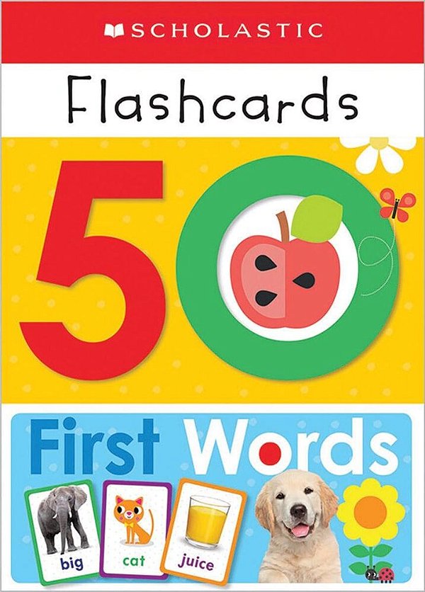 First 50 Words - Write And Wipe Flashcards