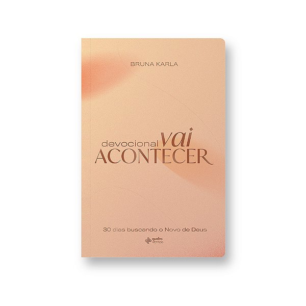 Devocional - Vai Acontecer..-