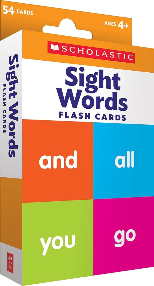 Sight Words - Scholastic Flash Cards