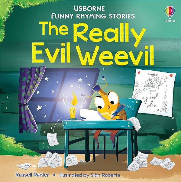 The Really Evil Weevil - Funny Rhyming Stories - Book With Free Online Audio