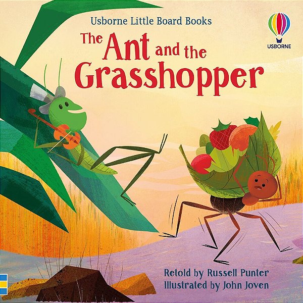 The Ant And The Grasshopper - Little Board Books