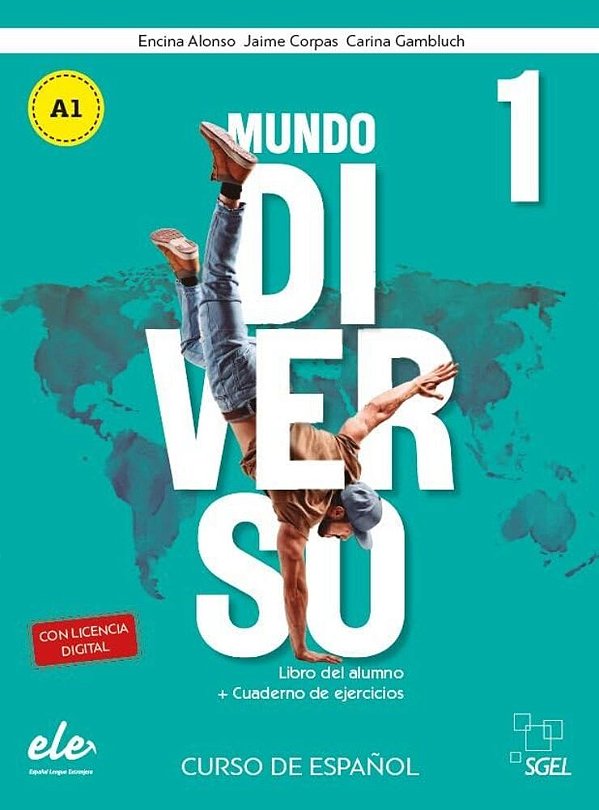 Mundo Diverso 1 (A1) - Libro Del Alumno Con Cuaderno De Ejercícios Y Licencia Digital