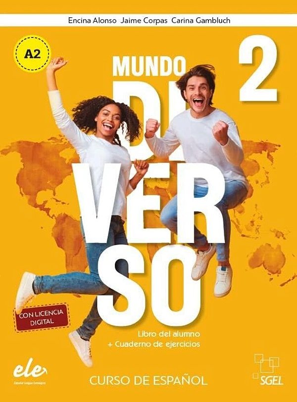 Mundo Diverso 2 (A2) - Libro Del Alumno Con Cuaderno De Ejercícios Y Licencia Digital