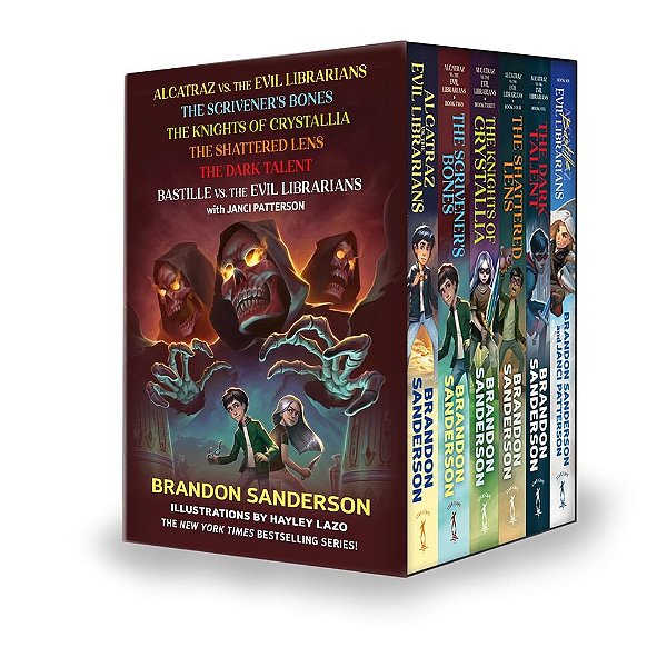 Alcatraz Versus The Evil Librarians - Boxed Set Books 1-6..-