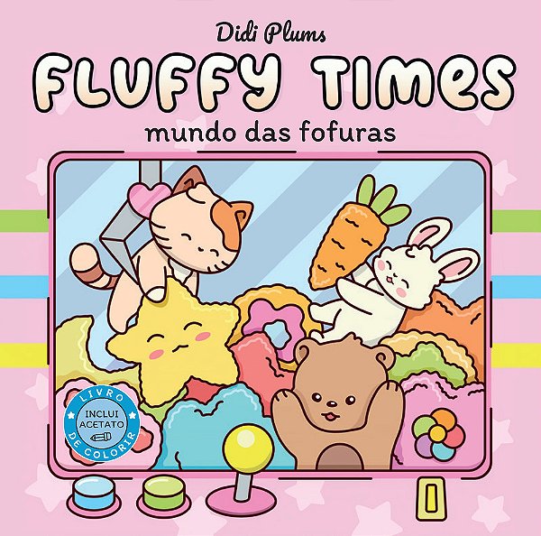 Mundo Das Fofuras (Livro De Colorir Fluffy Times)..-