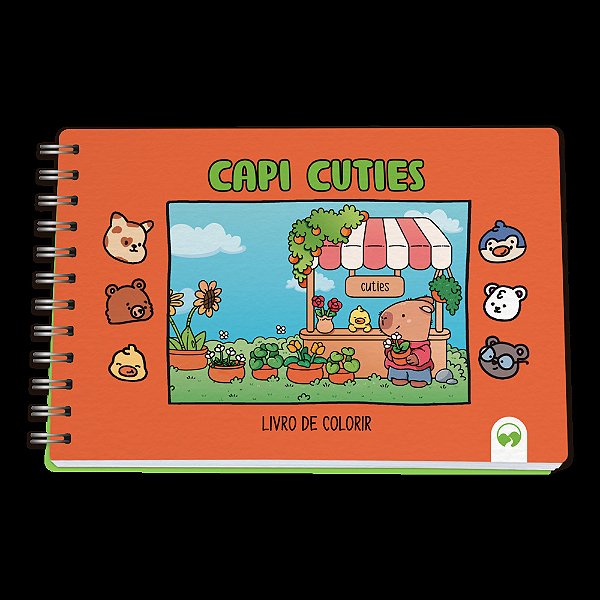 Capi Cuties: Para Colorir