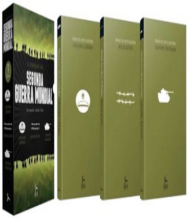 Box De Livros - O Essencial Da Segunda Guerra Mundial (3 Volumes)
