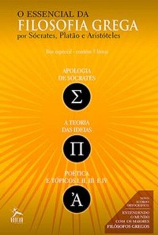 Box - O Essencial Da Filosofia Grega - (3 Volumes)