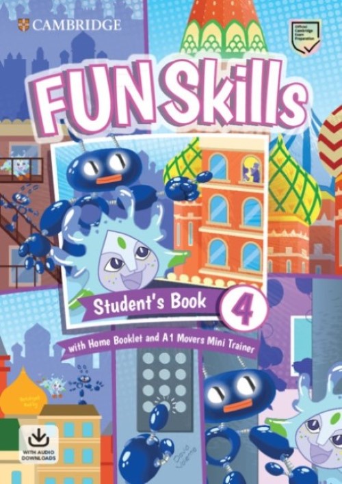 Fun Skills 4/Movers Sb W/Home Bookl Mini Trainer Audio Onl-..