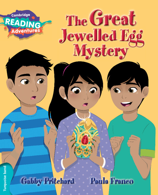 The Great Jewelled Egg Mystery Turquoise Band-..