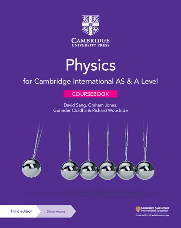 Cambridge International As & A Level Physics - Coursebook With Digital Access - Third Edition