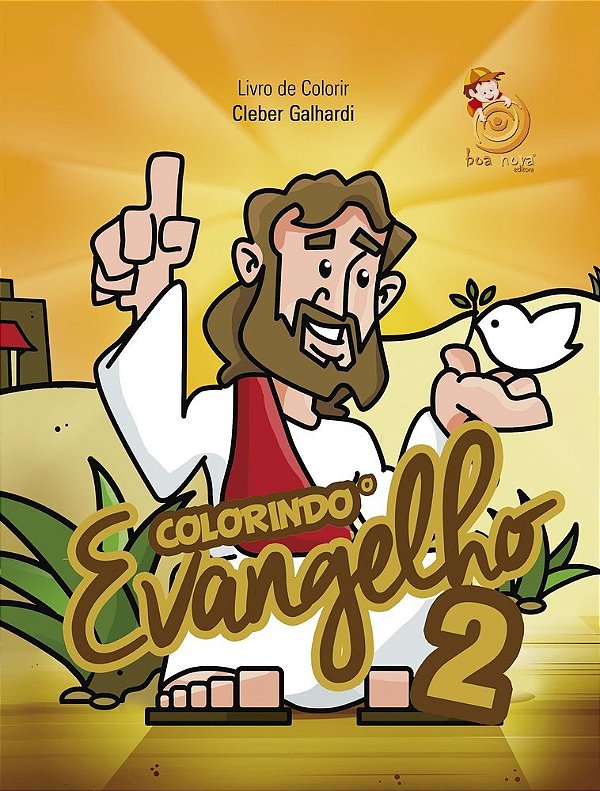 Colorindo O Evangelho - Volume II - Livro De Colorir..-
