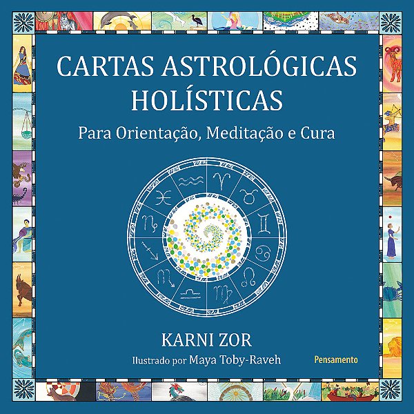 Cartas Astrológicas Holísticas (Bolso) Para Orientação, Meditação E Cura..-