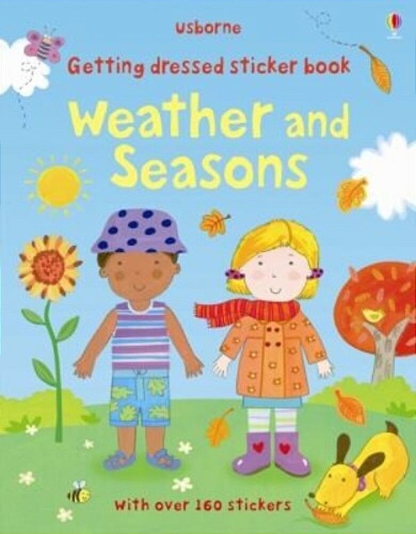 Getting Dressed Sticker Book Weather And Seasons Pb