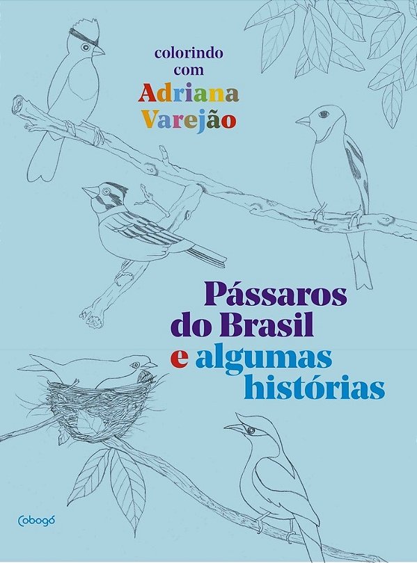 Pássaros Do Brasil E Algumas Histórias Colorindo Com Adriana Varejão..-