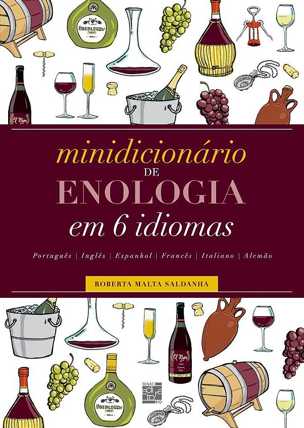 Minidicionário De Enologia Em 6 Idiomas..-