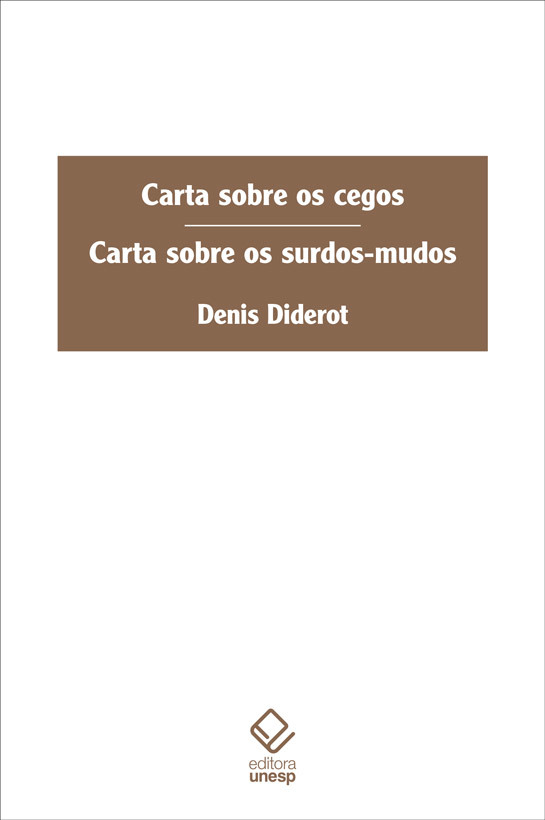 Carta Sobre Os Cegos E Carta Sobre Os Surdos-Mudos..-