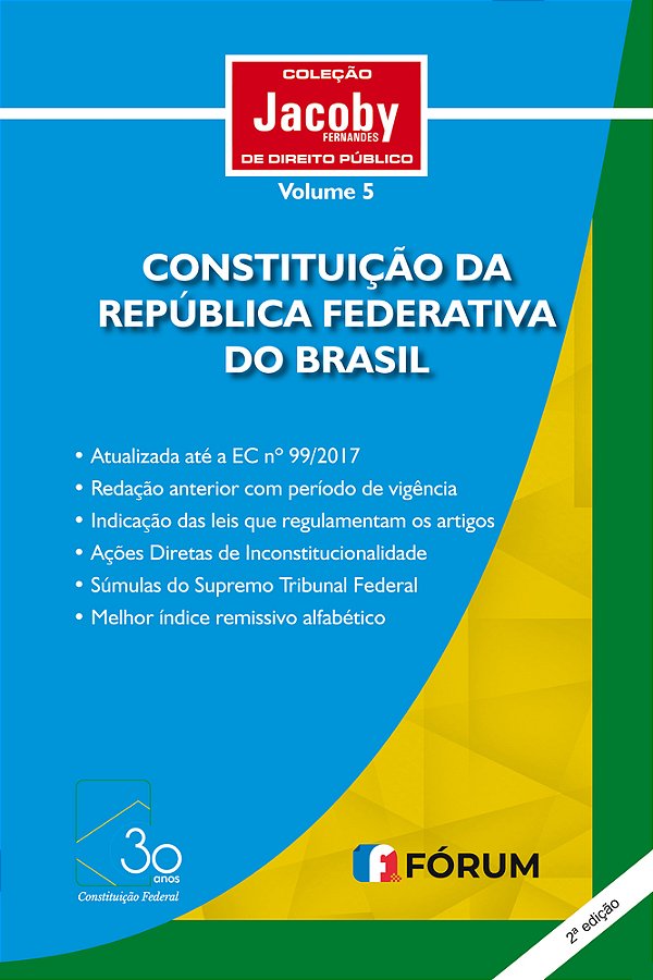 Constituição Da República Federativa Do Brasil..-