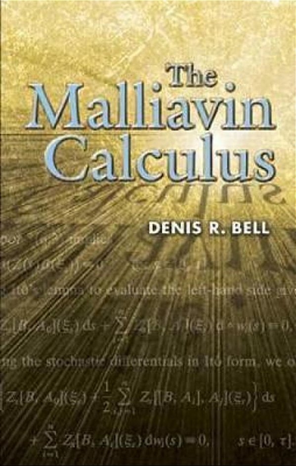 The Malliavin Calculus-..