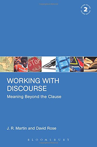 Working With Discourse: Meaning Beyond The Clause..-