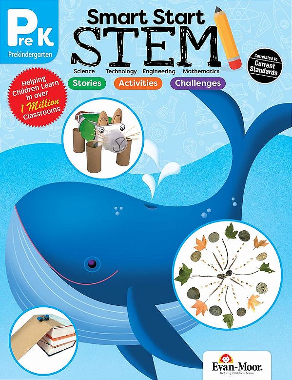 Smart Start Stem Grade Pre-k - Stories, Activities And Challenges..-